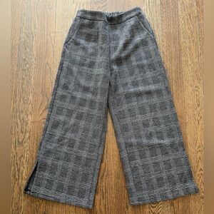 Plaid culottes